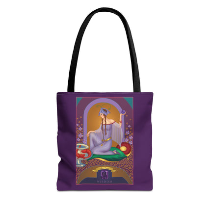 Astrology Gem Series: February & Amethyst Tote Bag