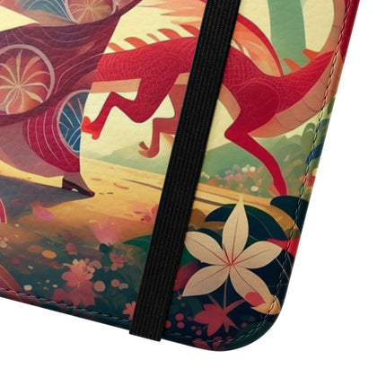 The Dragon Fairy’s Dance Flip Case – Enchanted Grace & Spring Magic