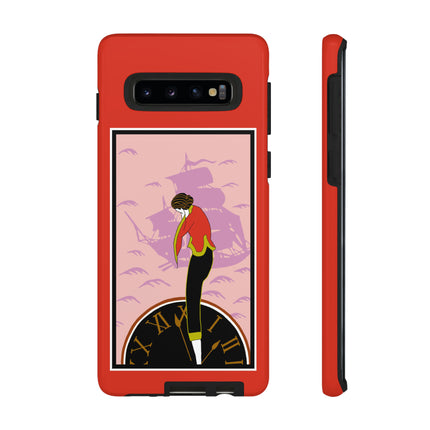 Woman Waiting for her Beloved at 1:59 by Kobayashi Kaichi Phone Case