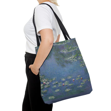 Water Lilies by Claude Monet Tote Bag (AOP)