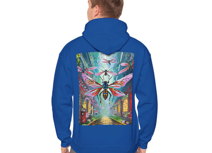 Neon Swarm – Heavy Blend™ Hooded Sweatshirt