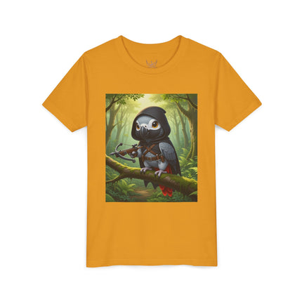 The African Grey Sentinel Youth Short Sleeve Tee