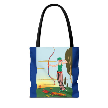 An Archer's Pursuit of Excellence Tote Bag (AOP)