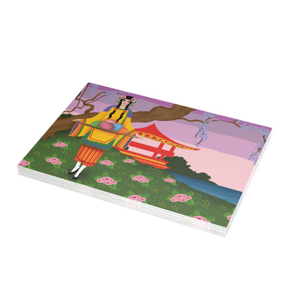 Elegance and Blooms Postcards (envelopes included) - Bundles of 10, 30, 50 Pieces