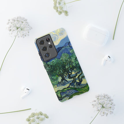 Olive Trees by Vincent Van Gogh Phone Cases