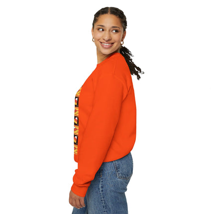 Candy Corn Skeleton Unisex Heavy Blend™ Crewneck Sweatshirt