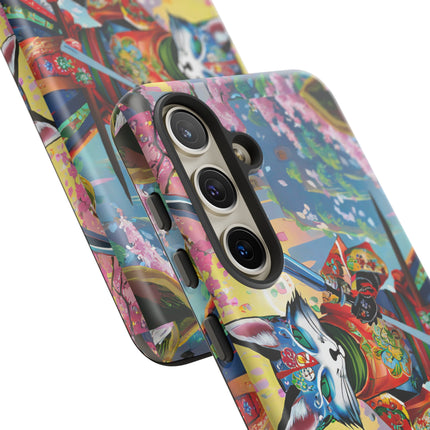 Cyberpunk Samurai Phone Cases