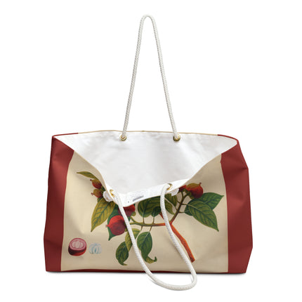 Album of watercolors of Asian fruits and flowers Pl.17 by Anonymous Weekender Bag