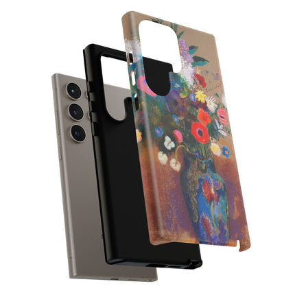 Bouquet of Flowers by Odilon Redon Phone Cases