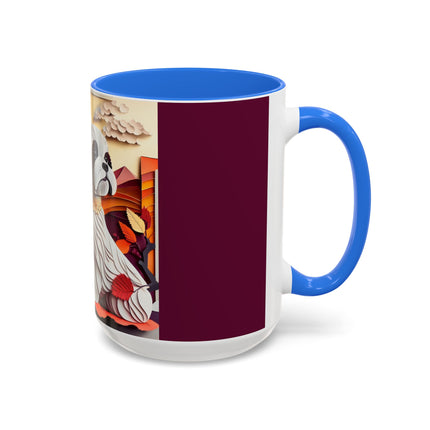 Shih Tzu at an Autumn Colorful Mugs (11oz, 15oz)