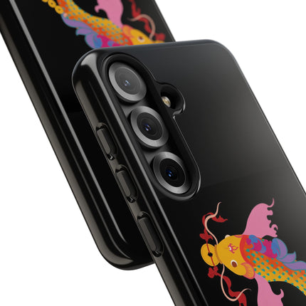 Golden Koi Phone Case – Lucky Swim & Vibrant Fortune
