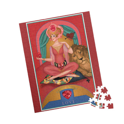 July & Ruby (from the Gem Series) by Sofia Chiostri Puzzle (110, 252, 500-piece)