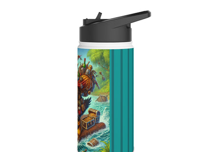 The Daring Drake Stainless Steel Water Bottle, Standard Lid