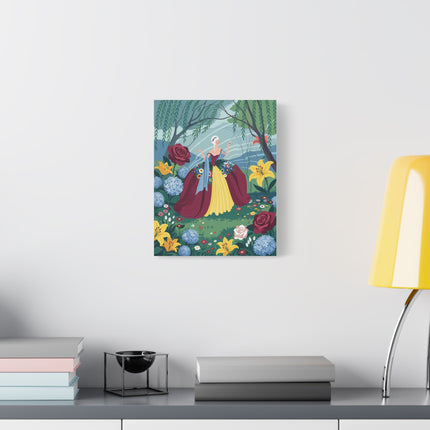🌹🌿 The Willow Garden Promenade Placemat – Art Deco Floral Elegance