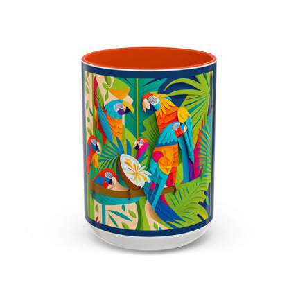 Colorful Macaws Colorful Mugs (11oz, 15oz)