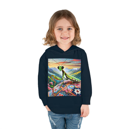 The Joyful Mantis Toddler Pullover Fleece Hoodie
