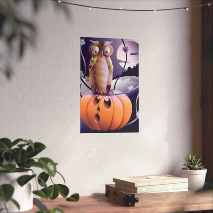The Startled Pumpkin Fine Art Posters