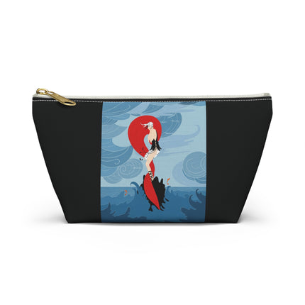 Siren of the Waves Cosmetic Bag – Dramatic Sea Power & Bold Elegance