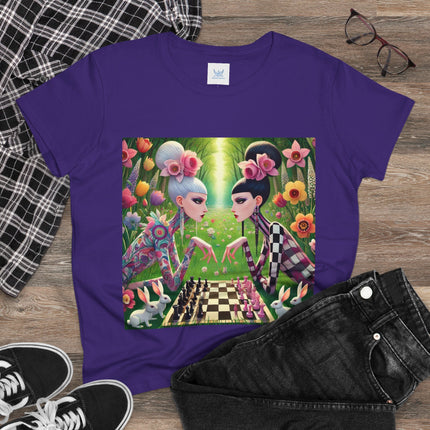 Spring Gambit: A Fairy’s Move Cotton Tee