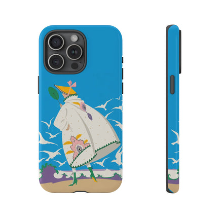 Seaside Wanderer Phone Case – Whimsical Charm & Coastal Delight