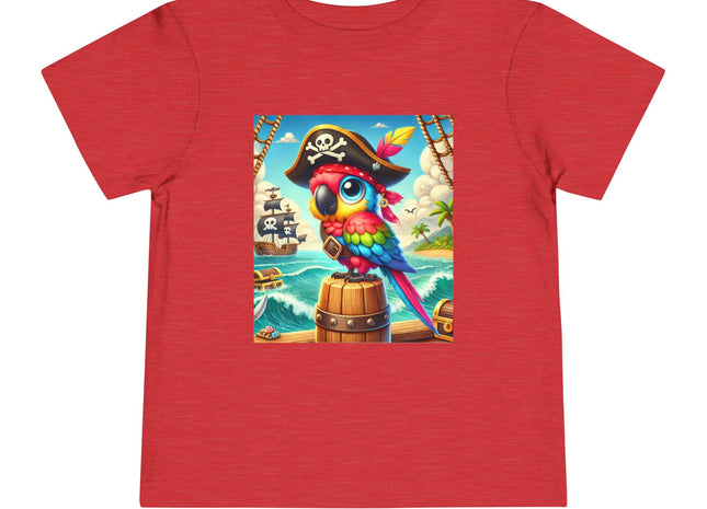 Captain Parrot and the Treasure Seas Toddler Short Sleeve Tee