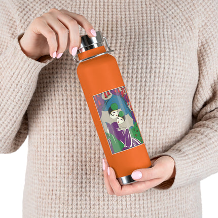 Two Pierrots Copper Vacuum Insulated Bottle, 22oz
