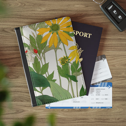 Clerodendrum & Rudbeckia by Tanigami Kônan Passport Cover
