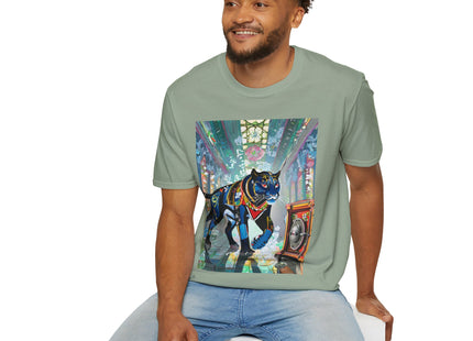 Cyber Panther's Hunt Softstyle T-Shirt