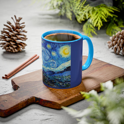 The Starry Night by Vincent Van Gogh Colorful Mugs (11oz, 15oz)