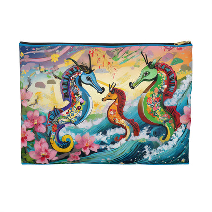Seahorse Symphony Pencil Case