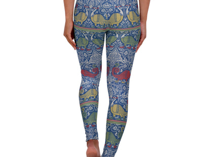 Arabesques by Émile Prisse d'Avennes High Waisted Yoga Leggings (AOP)