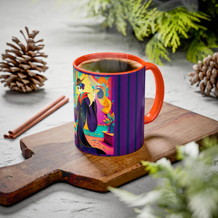 Phantoms of Elegance Colorful Mugs (11oz, 15oz)