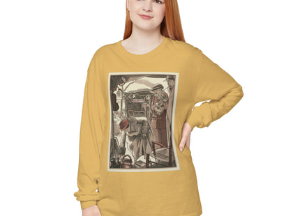 Bric-A-Brac by Fernand Siméon Garment-dyed Long Sleeve T-Shirt