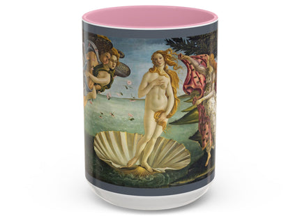 Birth of Venus by Sandro Botticelli Colorful Mugs (11oz, 15oz)