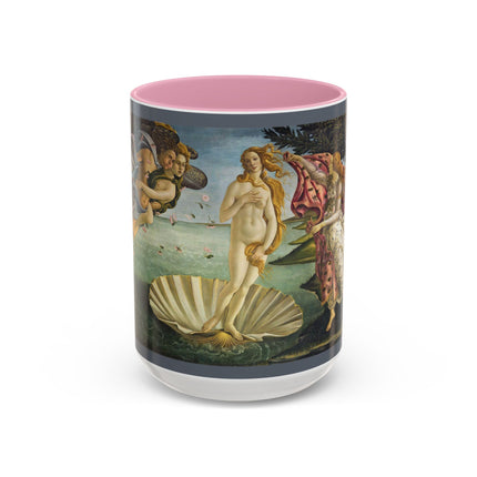 Birth of Venus by Sandro Botticelli Colorful Mugs (11oz, 15oz)