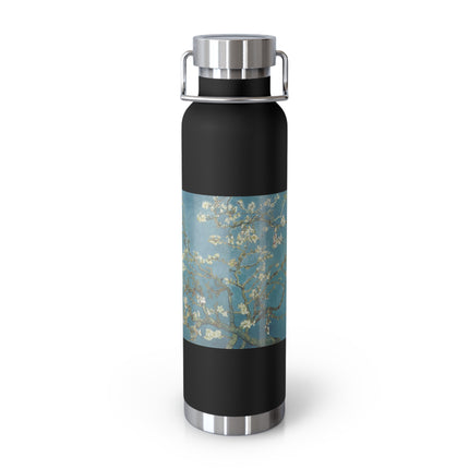 Almond Blossom by Vincent van Gogh Copper Vacuum Insulated Bottle, 22oz