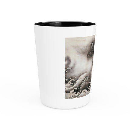 Japanese dragon by Yamada Dōa Ceramic Shot Glass
