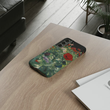 Poppies (A Study of Poppies for Carnation, Lily, Lily, Rose) by John Singer Sargent Phone Cases