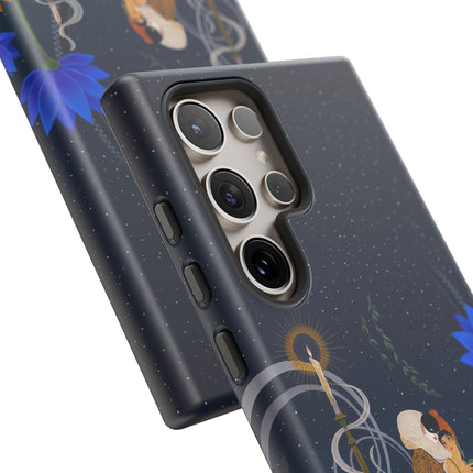 🌙🕯️ The Lady Of The Midnight Garden Phone Case – Art Deco Nocturne
