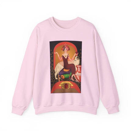 January & Garnet (from the Gem Series) by Sofia Chiostri Heavy Blend™ Crewneck Sweatshirt