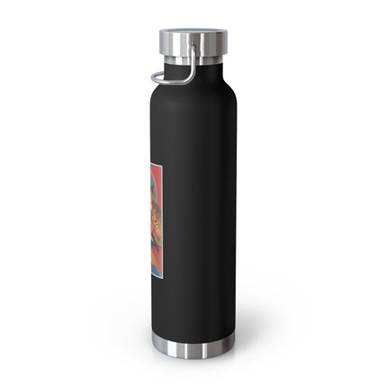 July & Ruby (from the Gem Series) by Sofia Chiostri Copper Vacuum Insulated Bottle, 22oz
