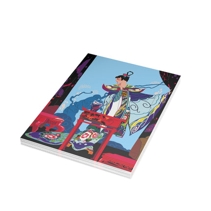 A Visual Journey by Umberto Brunelleschi Greeting Cards (1, 10, 30, and 50pcs)