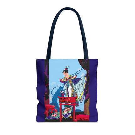 A Visual Journey by Umberto Brunelleschi Tote Bag (AOP)