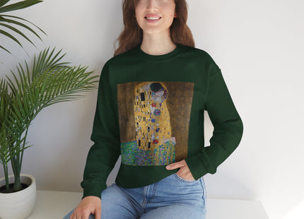 The Kiss by Gustav Klimt Heavy Blend™ Crewneck Sweatshirt