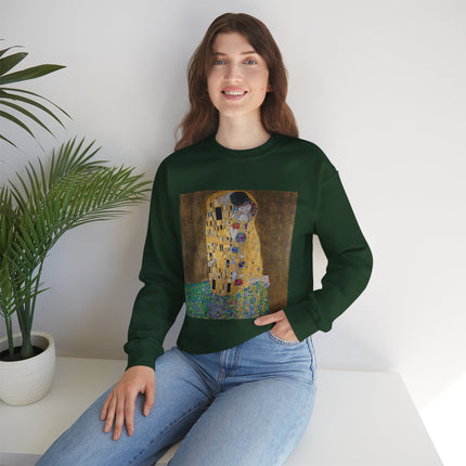 The Kiss by Gustav Klimt Heavy Blend™ Crewneck Sweatshirt