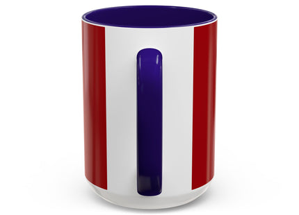 Naughty or Nice Kitten Christmas Colorful Mugs (11oz, 15oz)