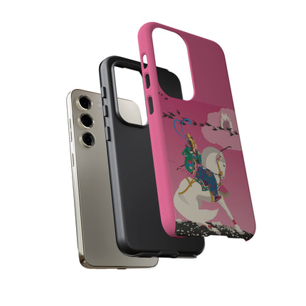 Samurai Princess on the White Steed Phone Case – Epic Grace & Mythic Power