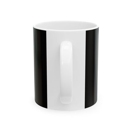 A Moment of Elegance: A Passionate Embrace Amidst Golden Splendor Ceramic Mug 11oz