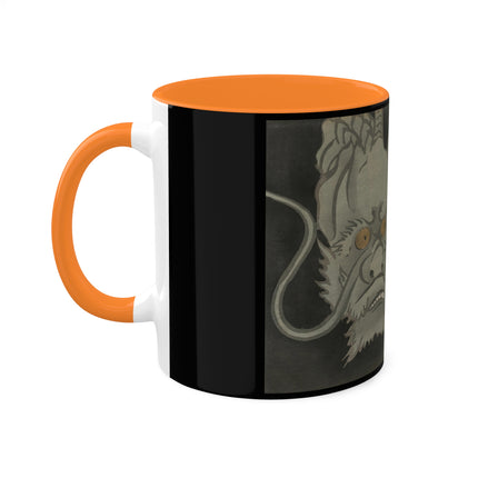 Dragon by Kamisaka Sekka Colorful Mugs, 11oz