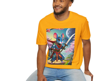 Cyber Samurai Rat Softstyle T-Shirt